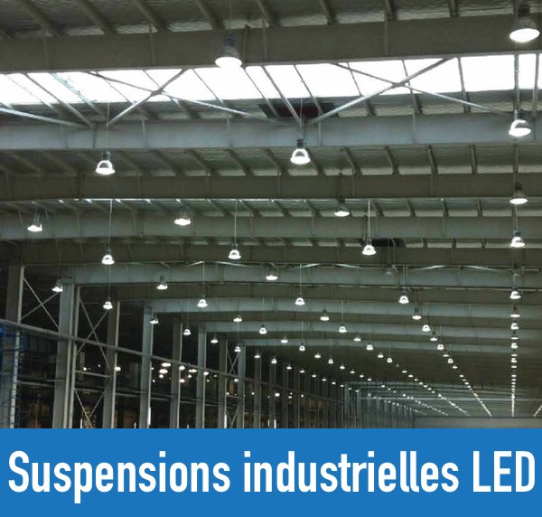 Suspensions industrielles led